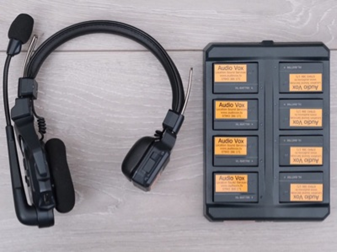 Hollyland solidcom c1 comms kit (8x headsets)