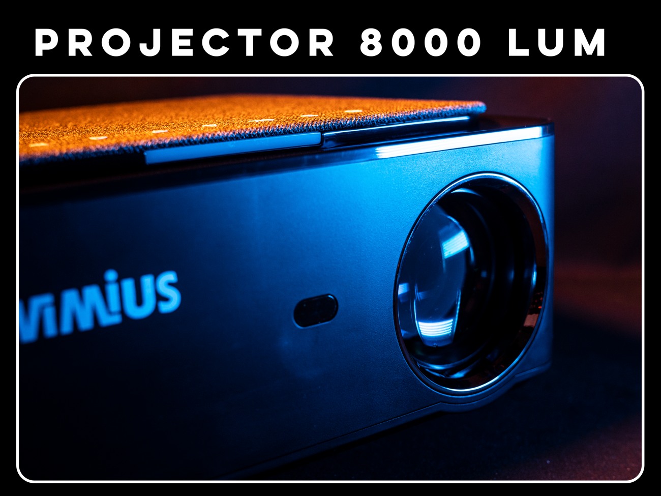 Home cinema projector 8000 lumen 1080p native | 4k downscale