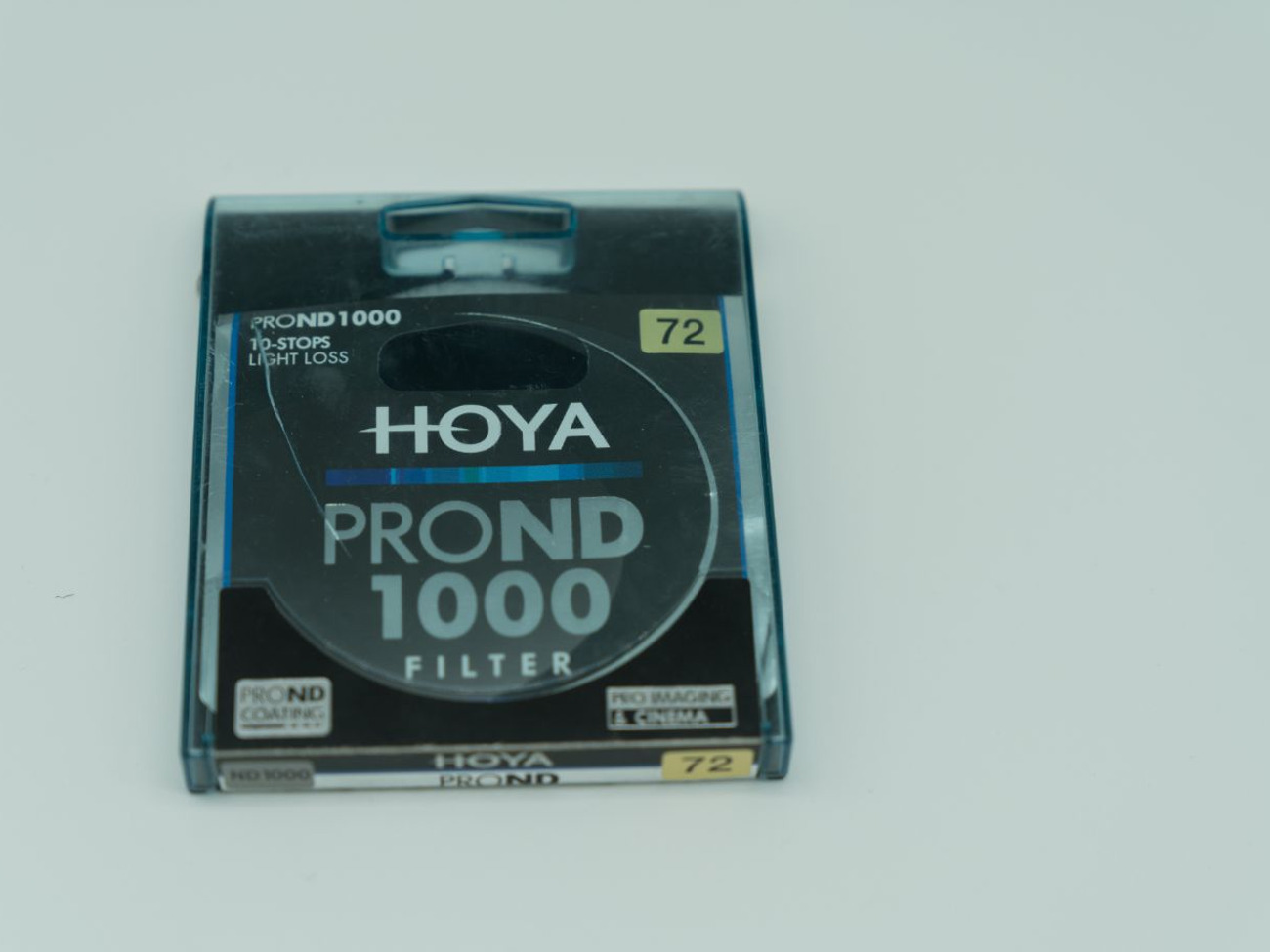 Hoya  pro nd1000 10-stop 72mm neutral density filter 