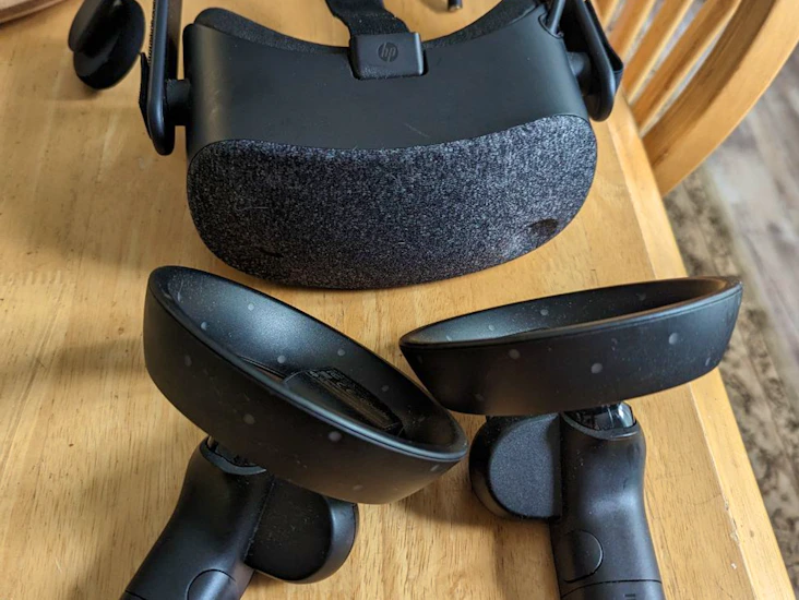 Hp vr headset with controllers