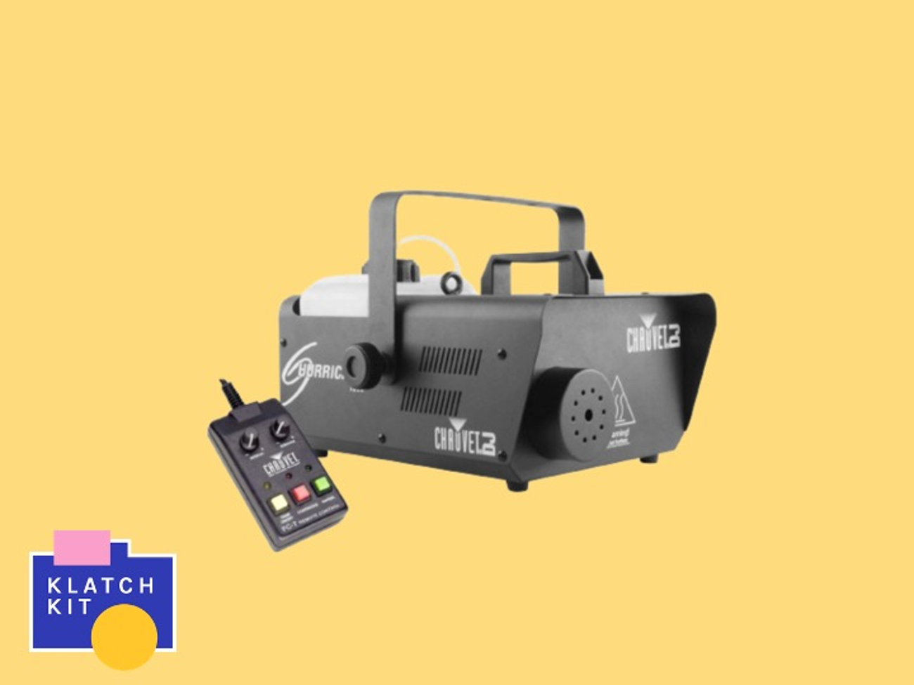 Hurricane 1600 fog machine + 500ml liquid