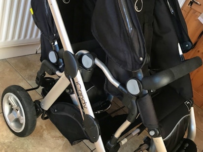 Icandy pear double pram clearance