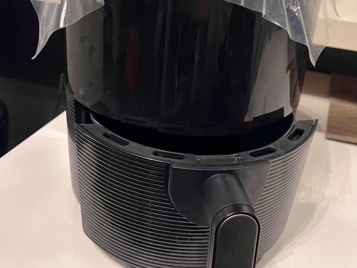 Idle black kitcher air fryer, 3.5 qt oven