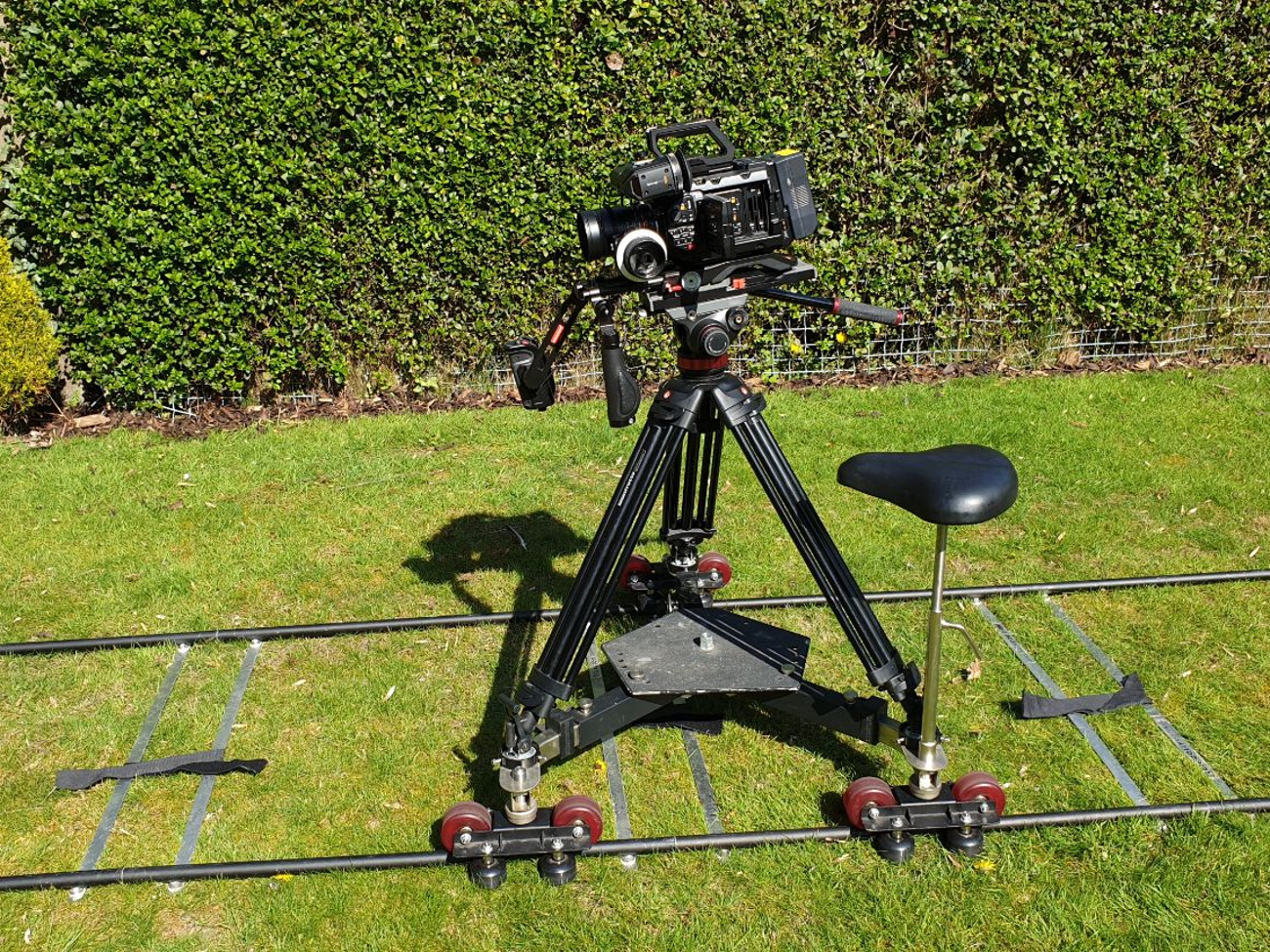Ids universal dolly with 12ft straight track