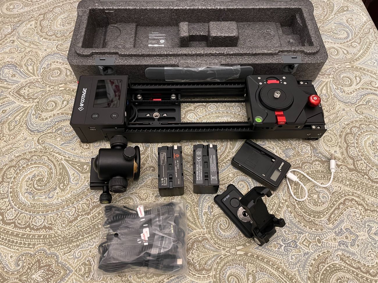 Ifootage shark slider nano :: 2 axis bi-directional slider 