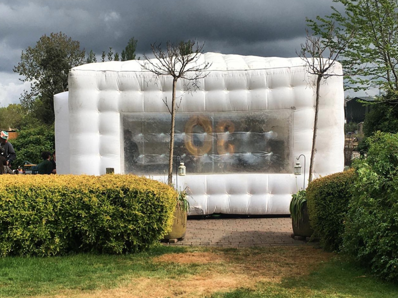 Inflatable 5x5m marquee 