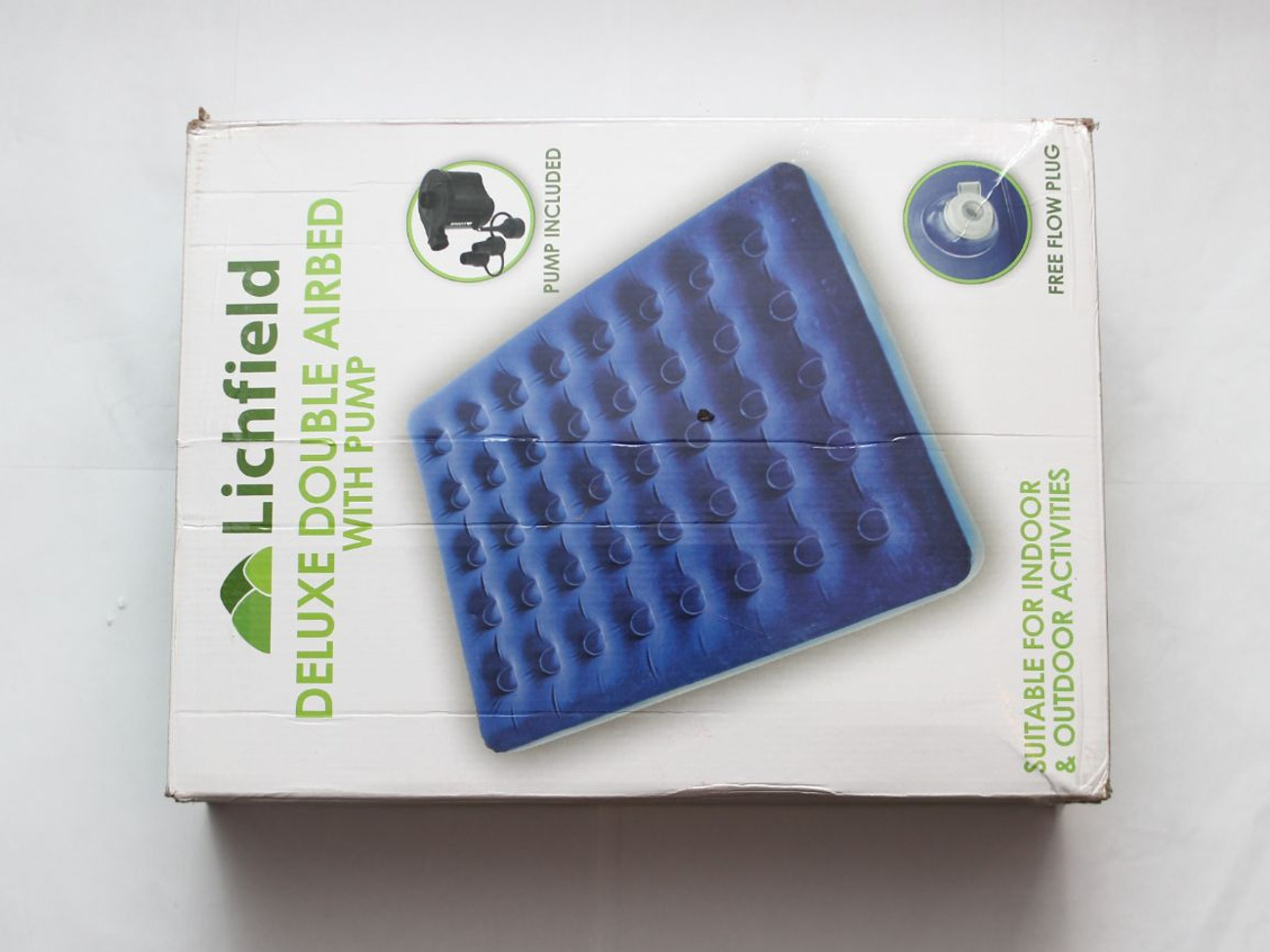 Inflatable bed airbed double bed 