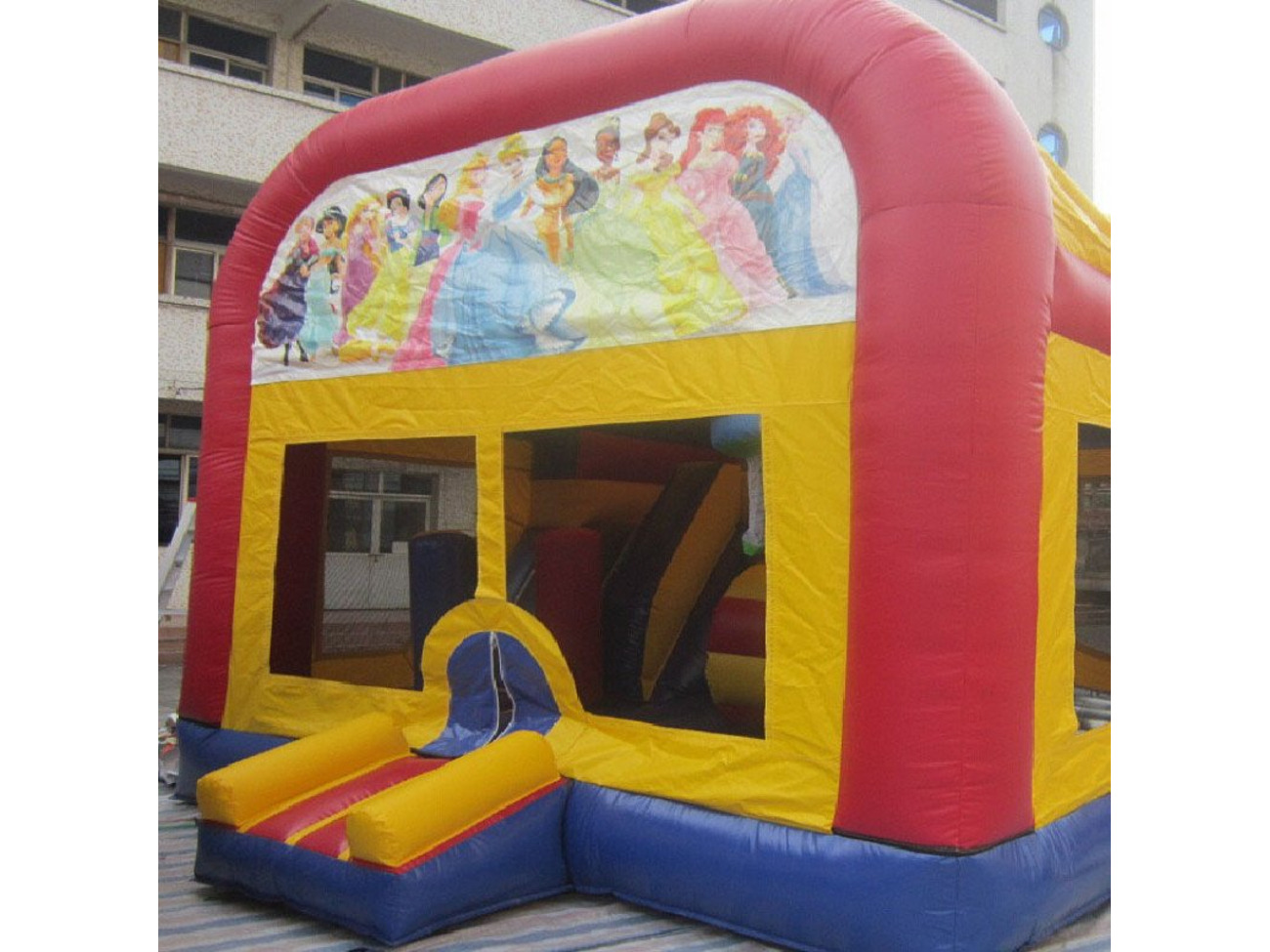 Inflatable bounce castle - disney princess