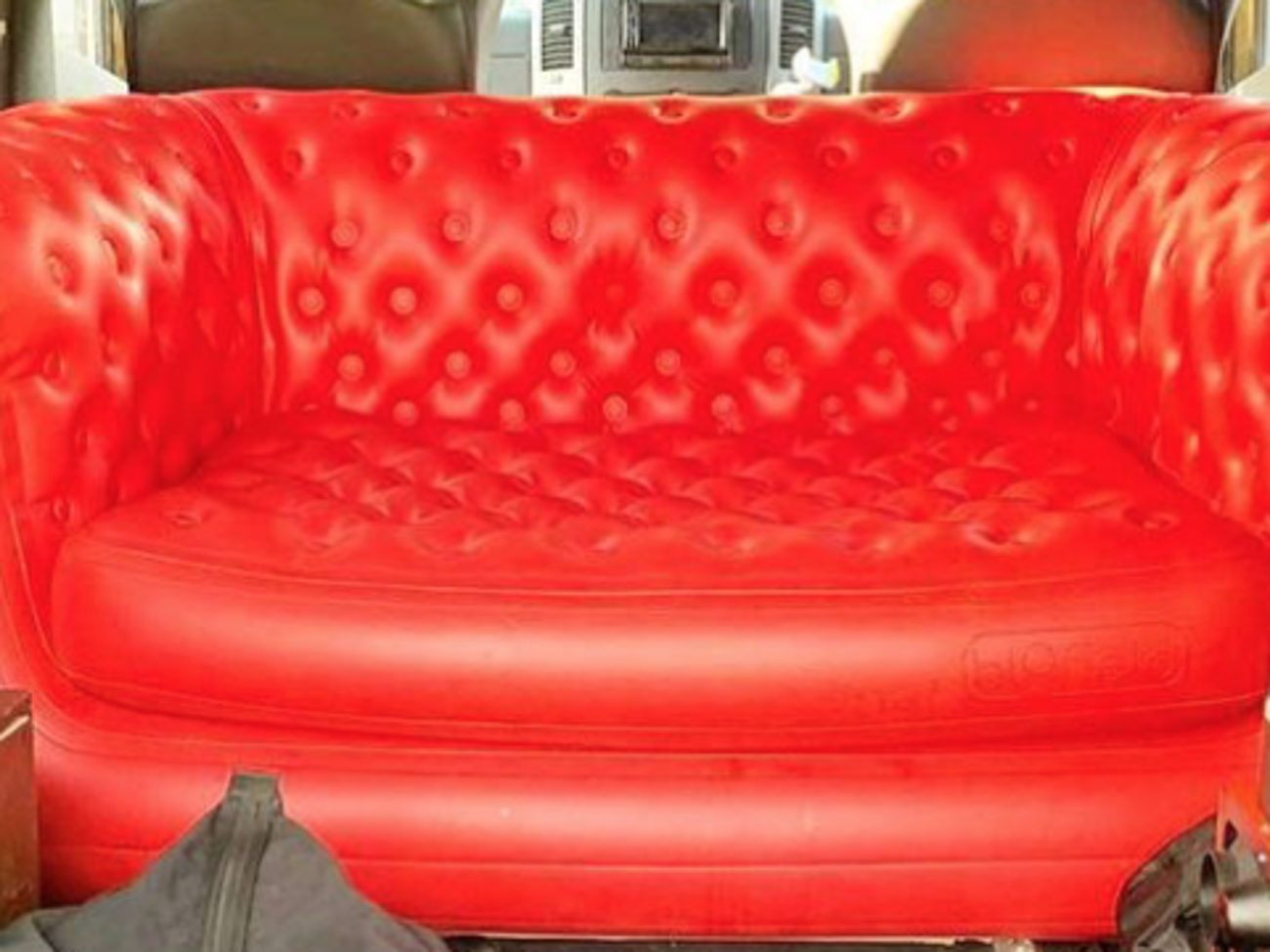 Inflatable chesterfield sofa (2-3 seater) 4 avalable 