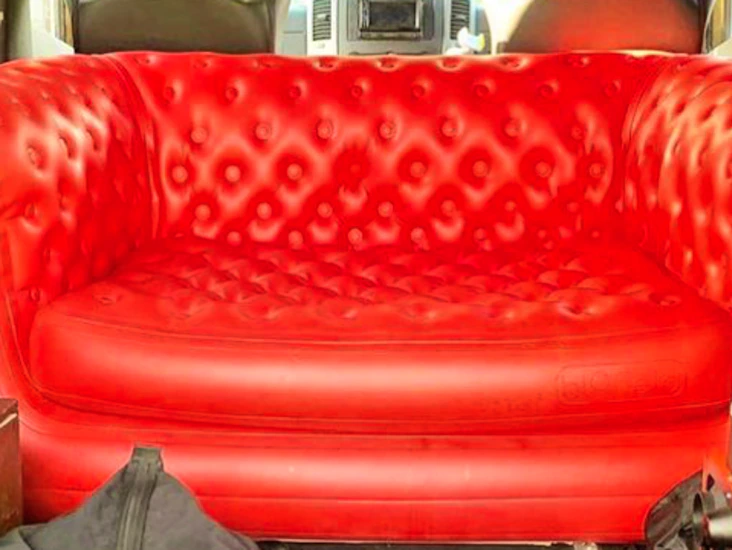 Inflatable chesterfield sofa (2-3 seater) 4 avalable