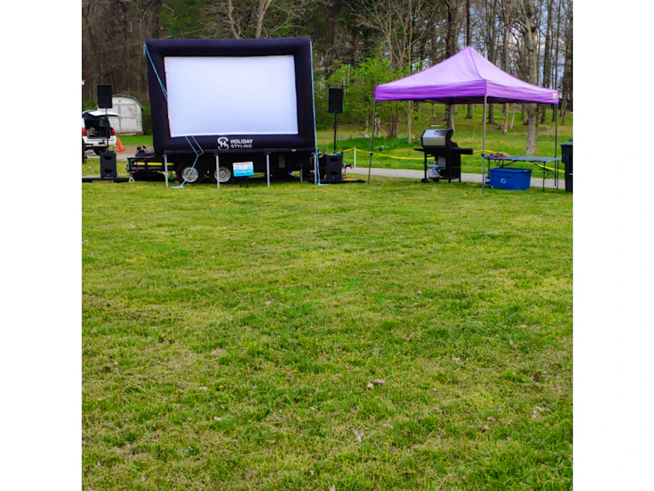 Inflatable movie screen 22ft