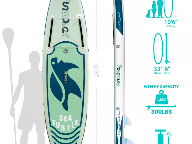 Inflatable paddleboard 10'6"