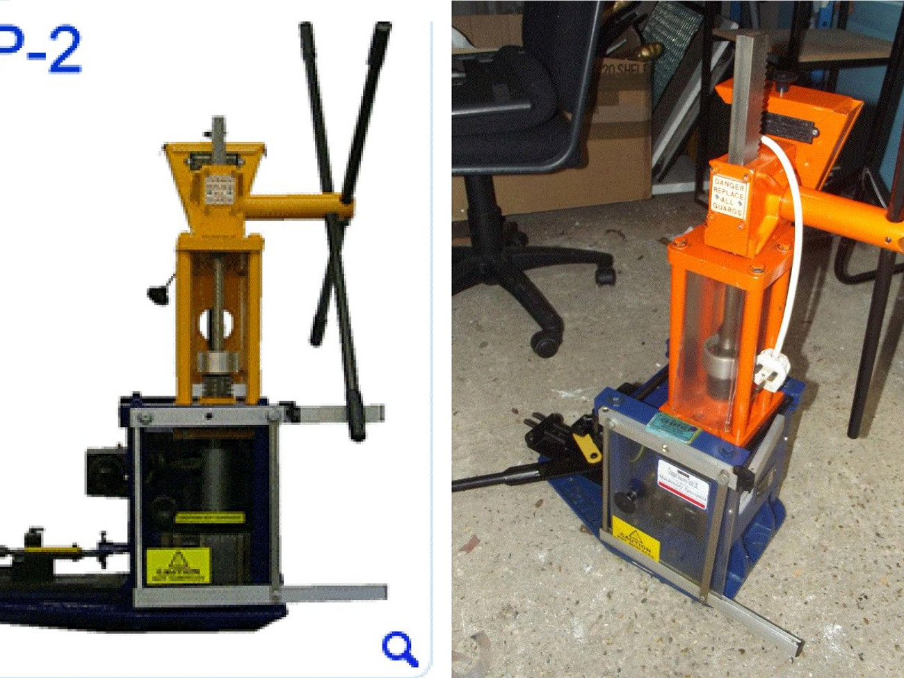 Injection moulding machine (manual, single phase)
