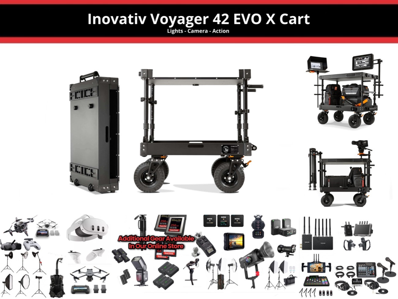 Inovativ voyager 42 evo x cart