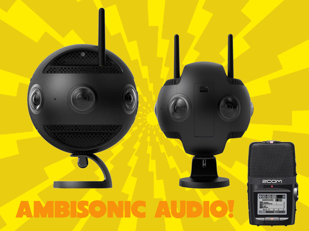 Insta 360 pro 2 + ambisonic audio
