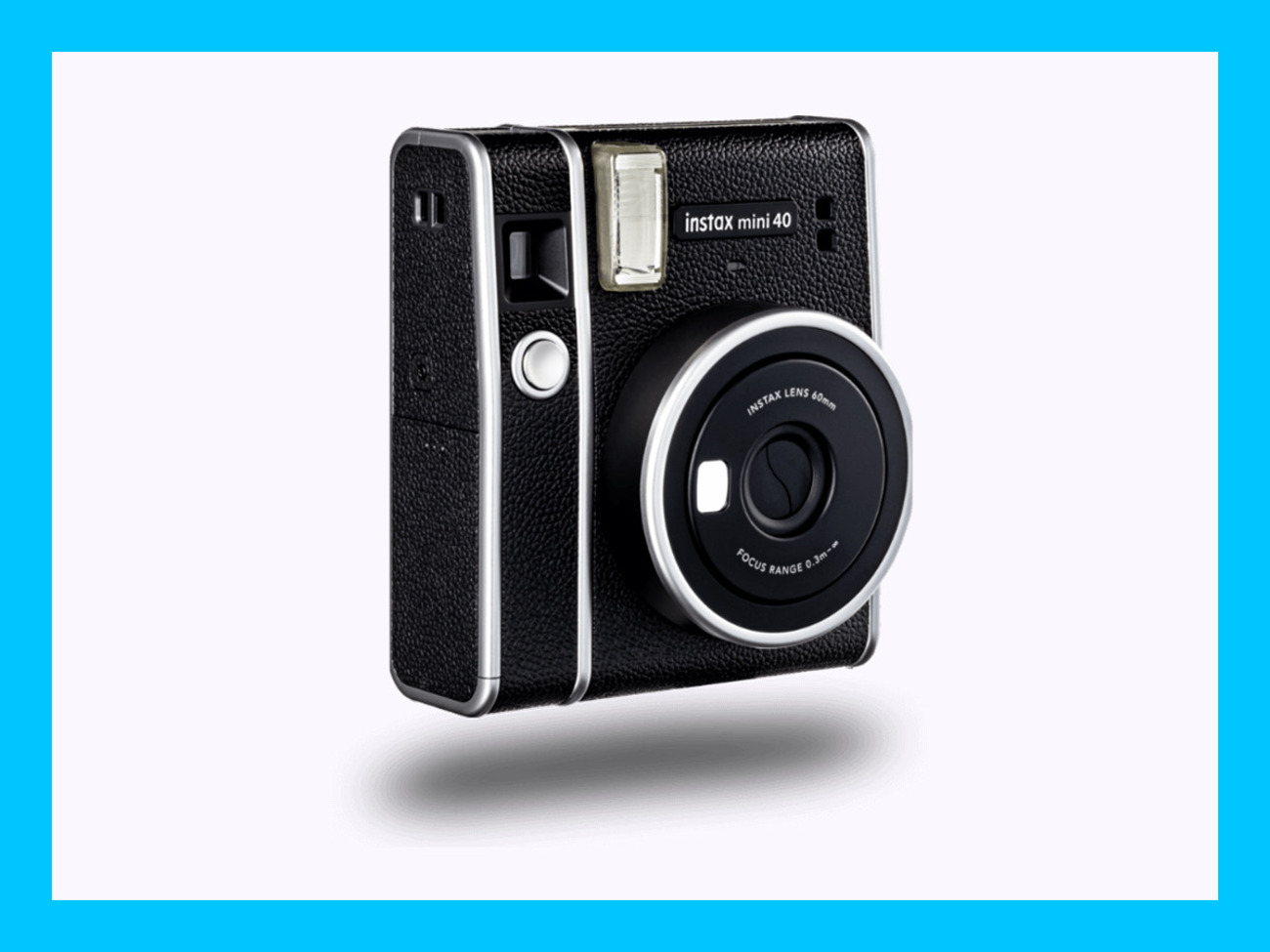 Instax mini 40 black polaroid instant camera