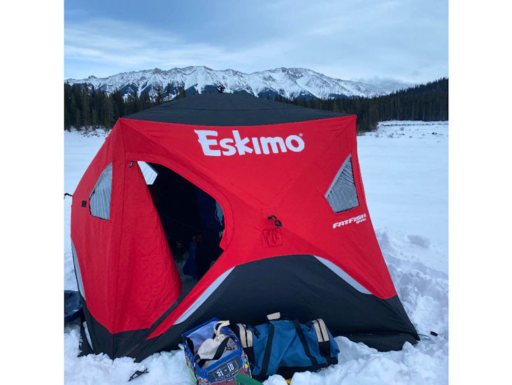 Insulated ice fishing tent - fat fish 949i