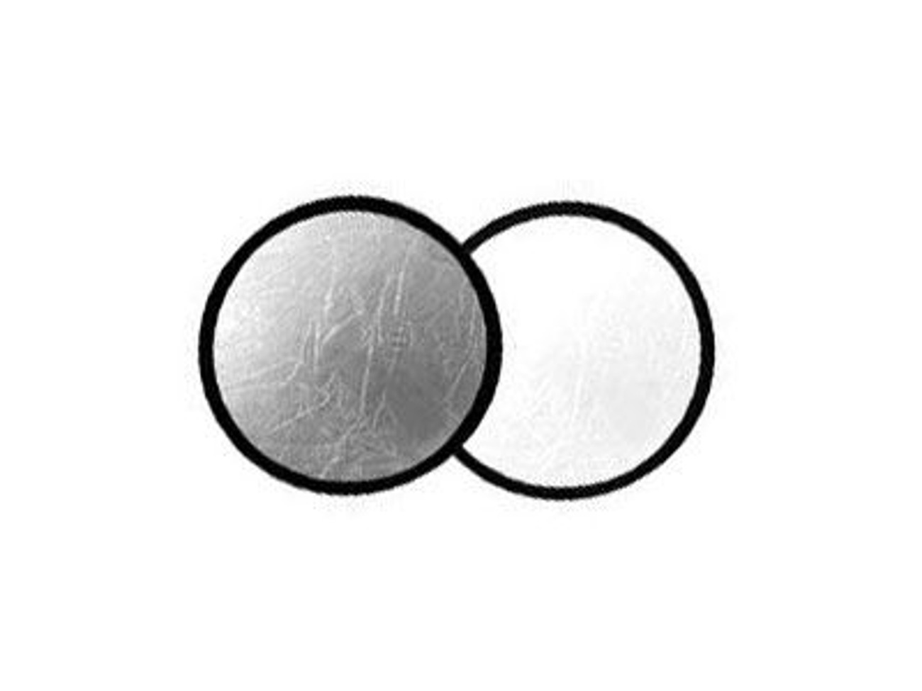 Interfit 80cm reflector / silver + white