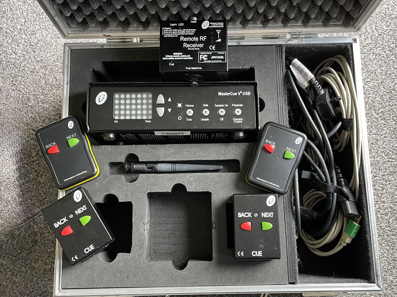 Interspace industries mastercue v5