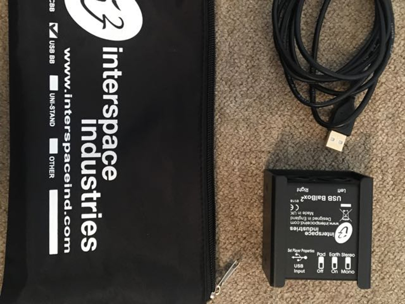 Pc di - interspace industries usb balbox2