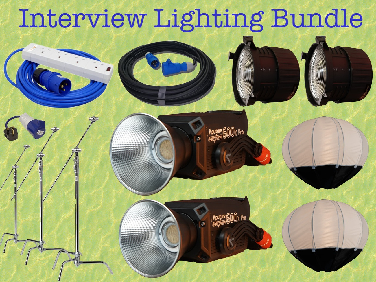 Interview lighting bundle 