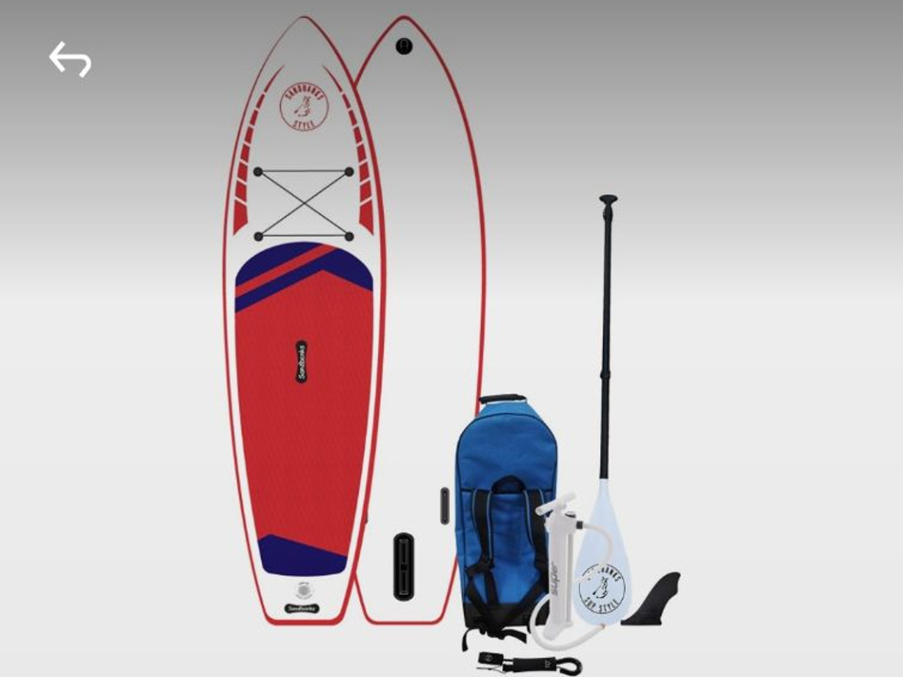 Inflatable stand up paddle board, isup package 