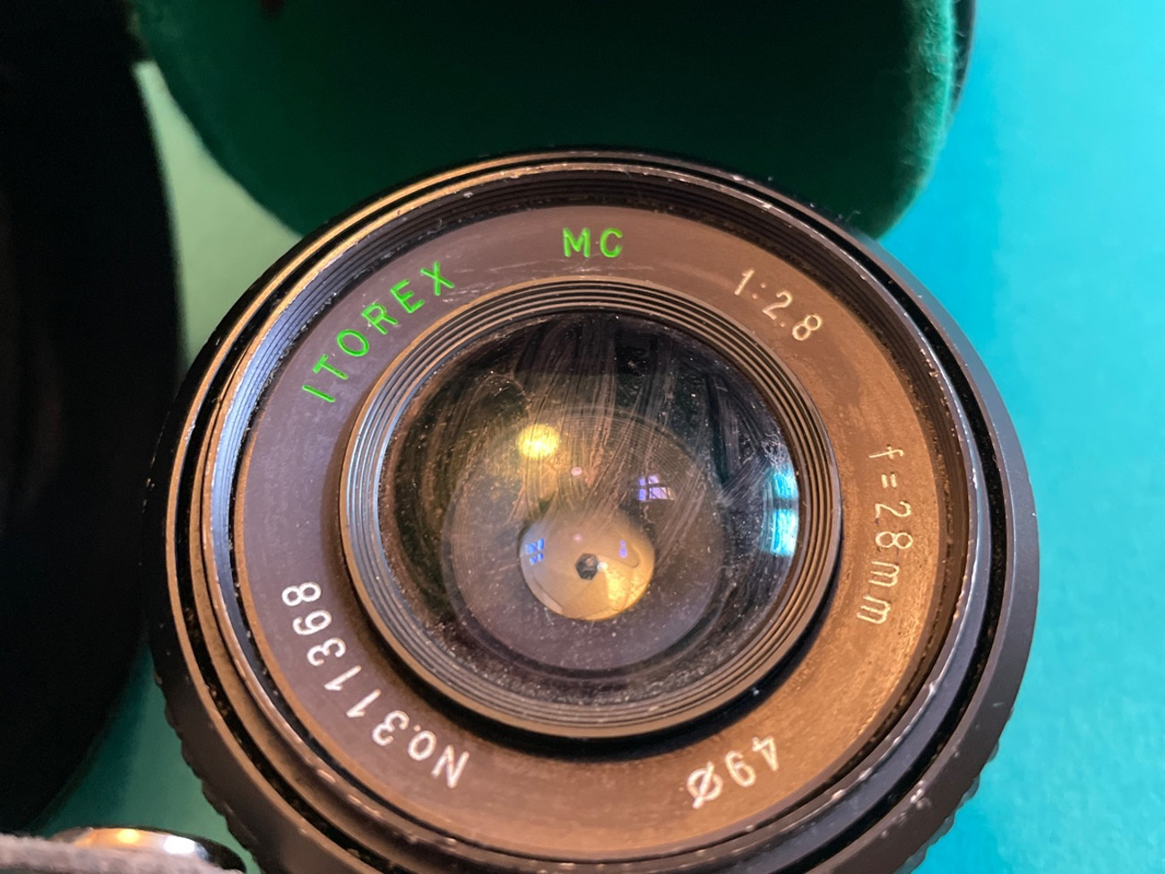 Itorex mc 28mm f1:2.8 minolra camera lens 