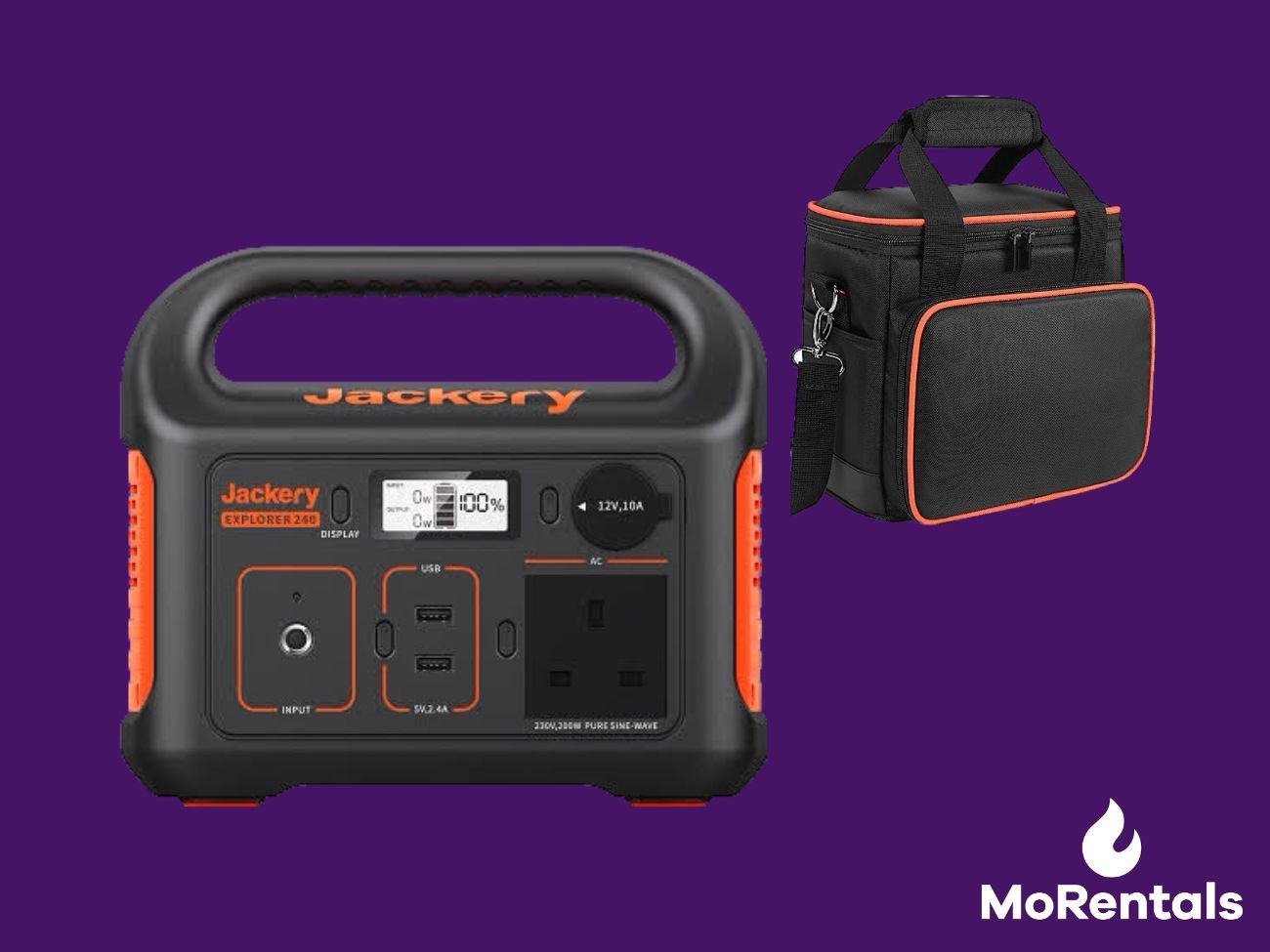 Jackery explorer 240 - portable power station & generator