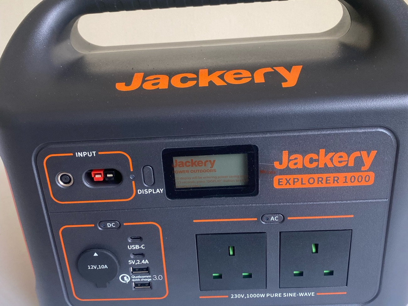 Jackery portable powder station 