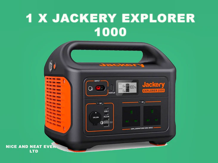 Jackery portable power station explorer 1000w ♻️