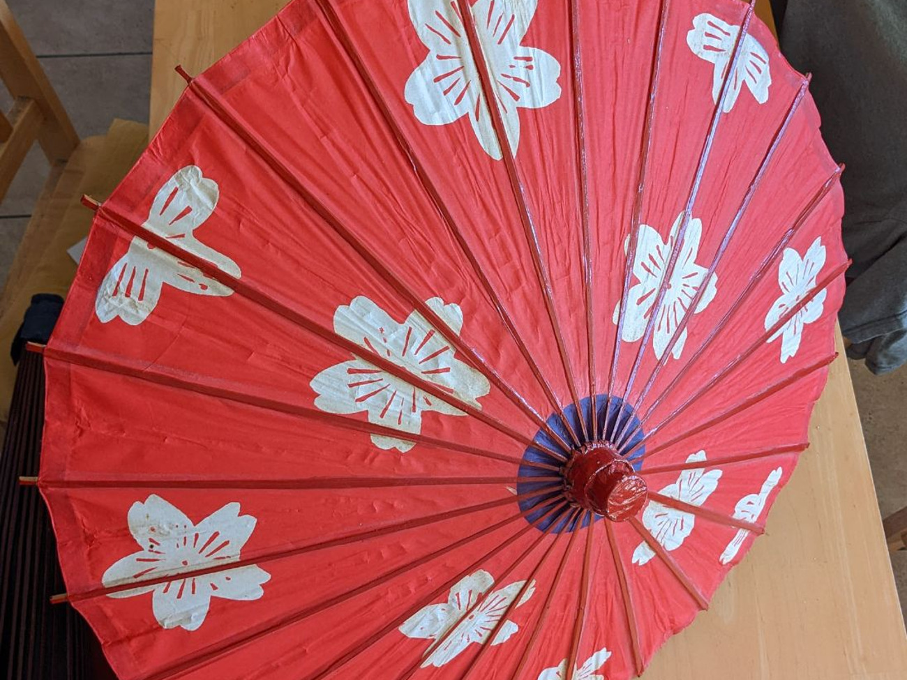 Japanese red umbrella (kasa)