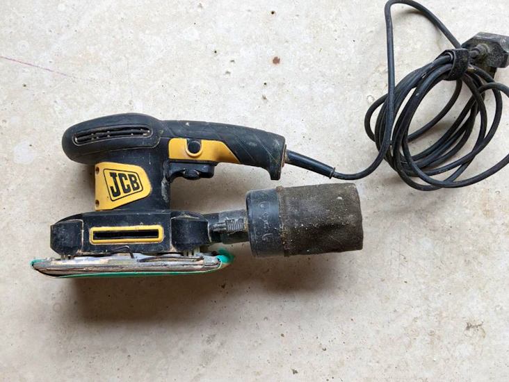 Jcb hand sander 240v
