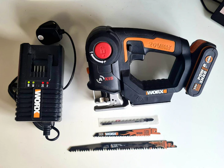 Jigsaw worx 20v axis multi-purpose cordless saw