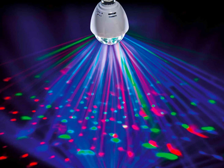 Led disco ball/disco light bayonet fitting