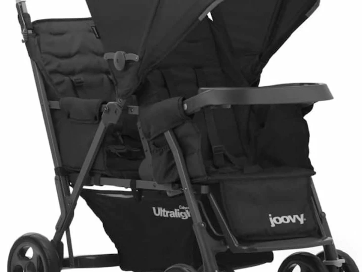 Joovy caboose double stroller.gr8 for disneyland trips & outings