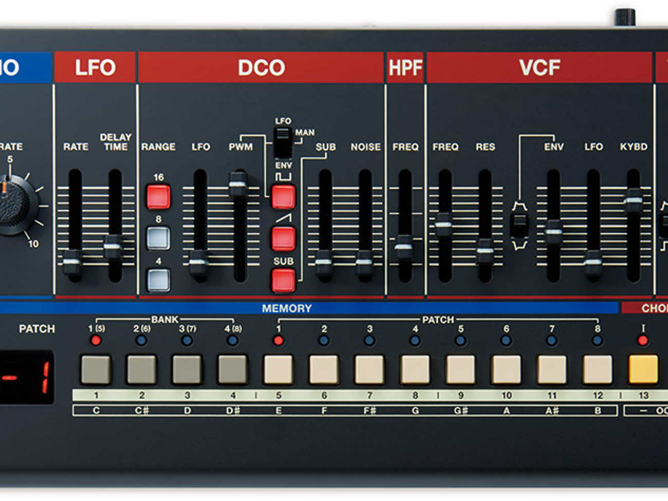 Juno 06a synthesizer