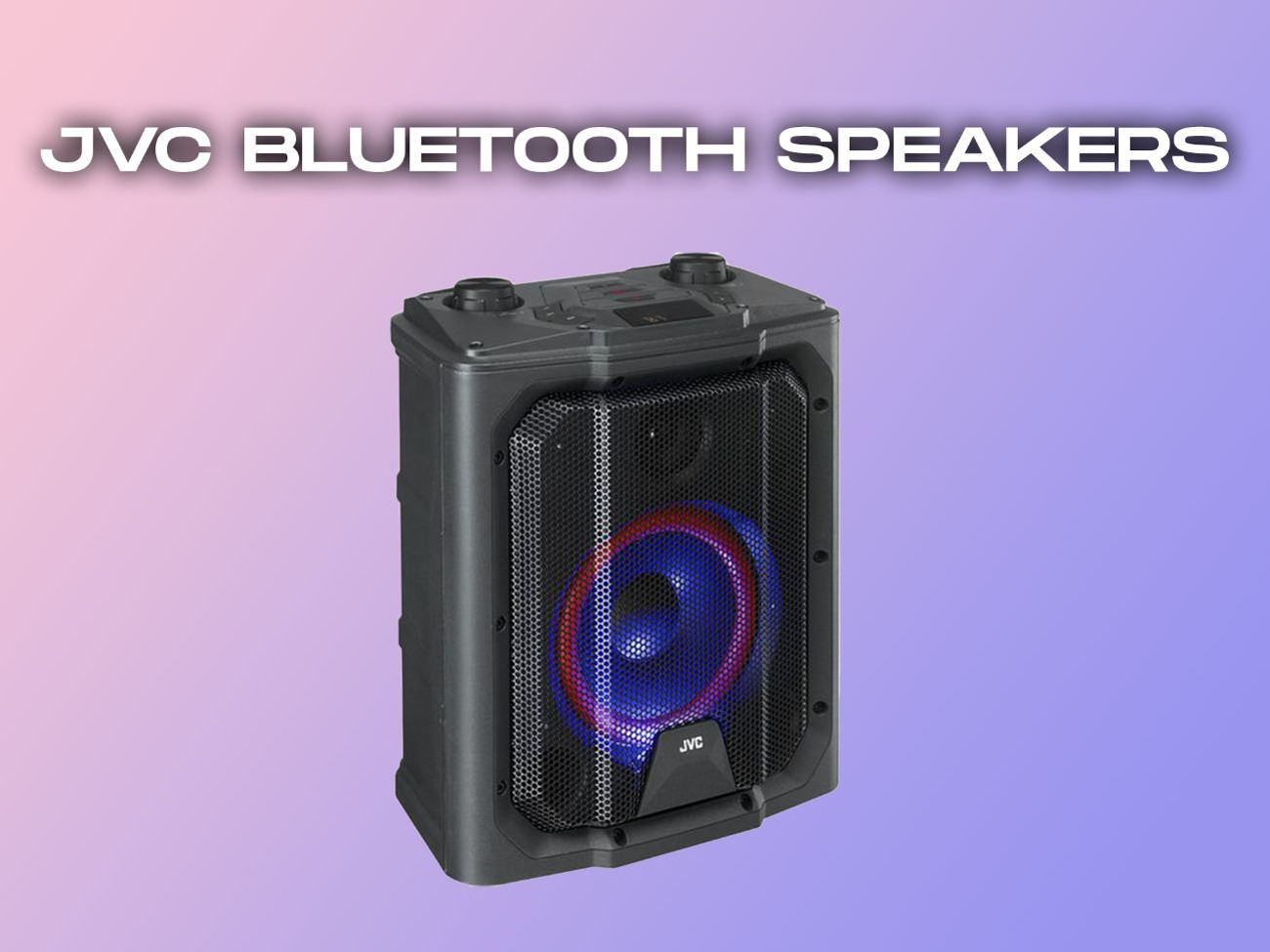 Jvc bluetooth speakers