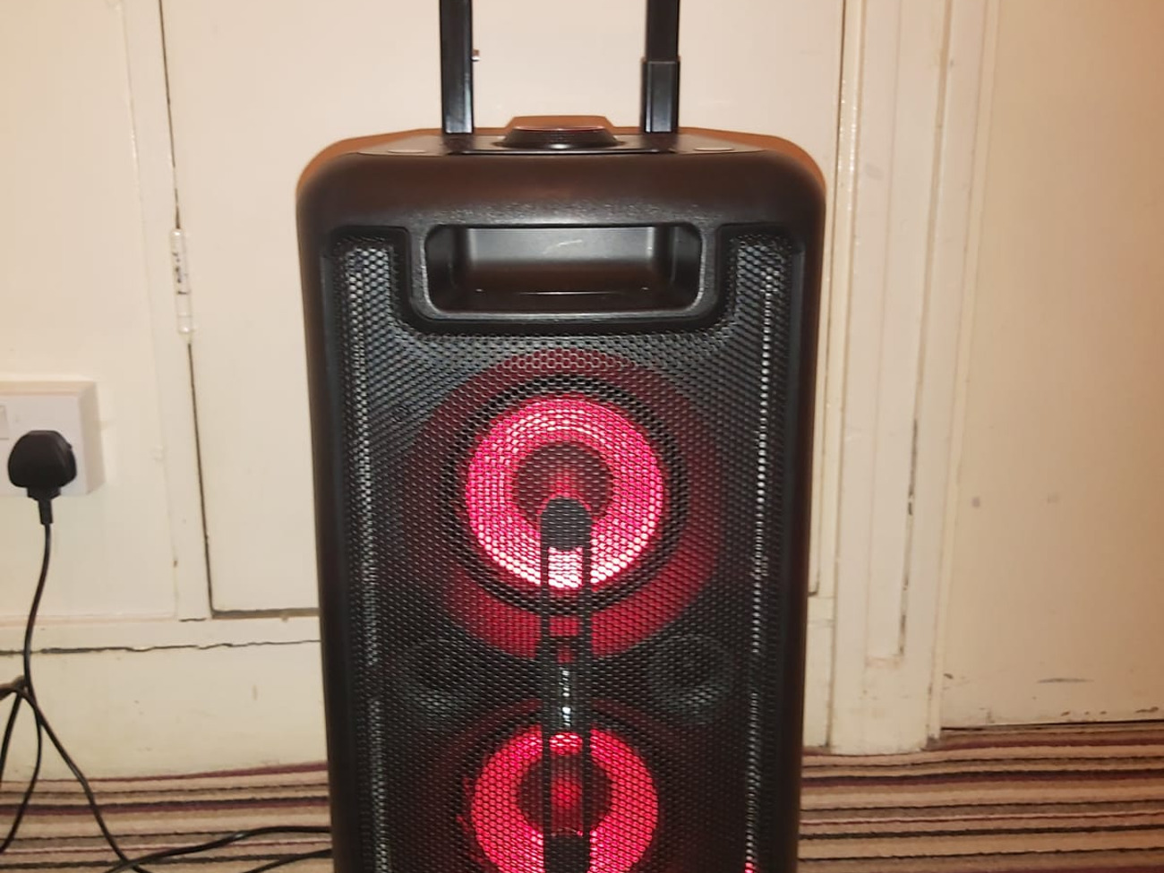 Jvc portable bluetooth party speaker -mx-d829pb