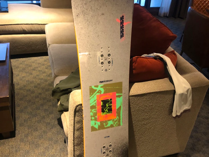 K2 party platter snowboard - size 157