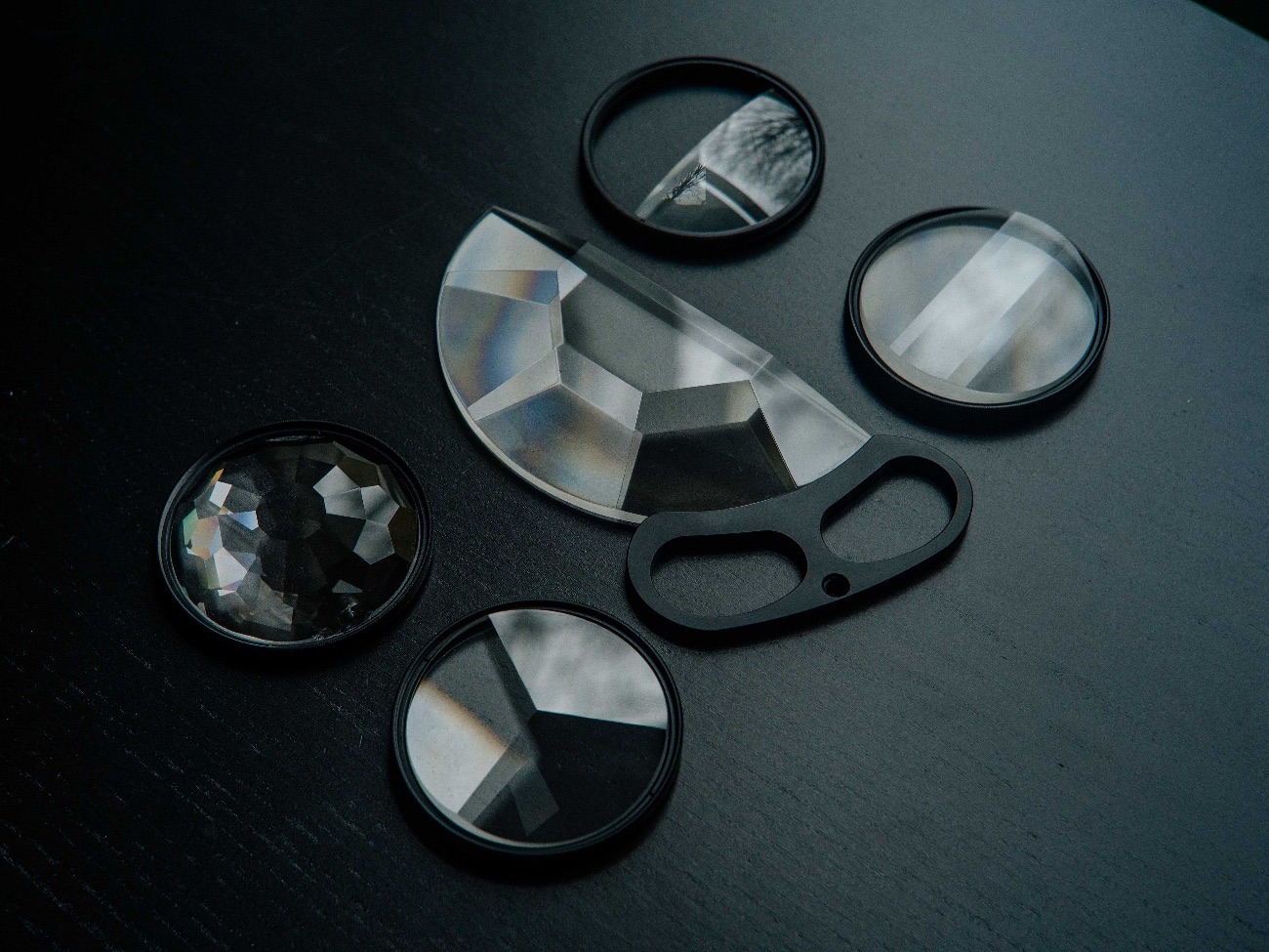 Kaleidoscope filters set, effect filters bundle