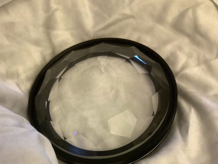 Kaleidoscope prism lens 77mm 55mm