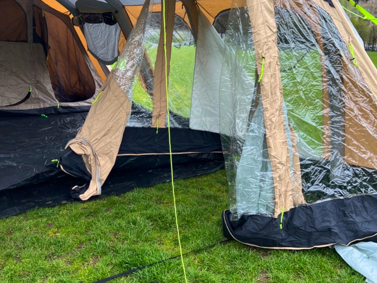 Rent Kampa studland classic air tent, berth camping tent from