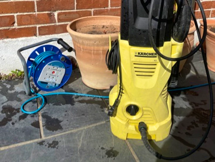 Karcher pressure washer & extension lead
