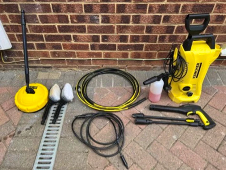 Karcher k2 + accessories pressure washer jet wash