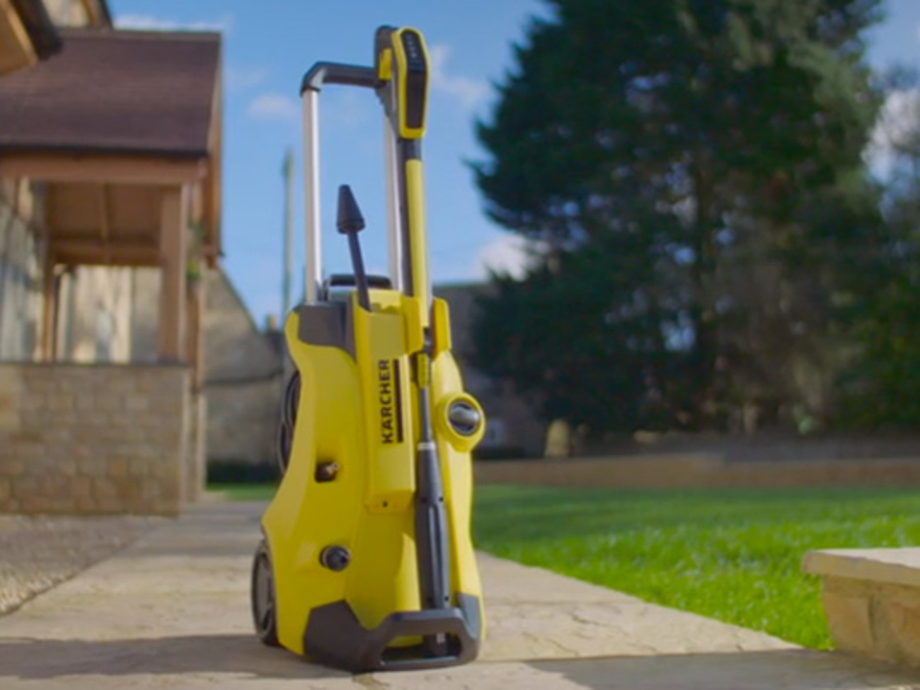 Karcher k4 full control pressure washer + 7.5m hose pipe