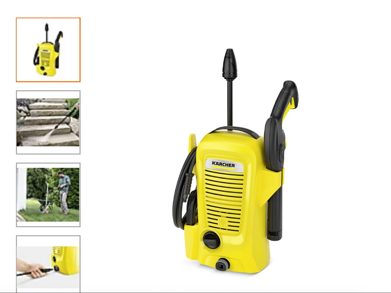 Karcher pressure washer 
