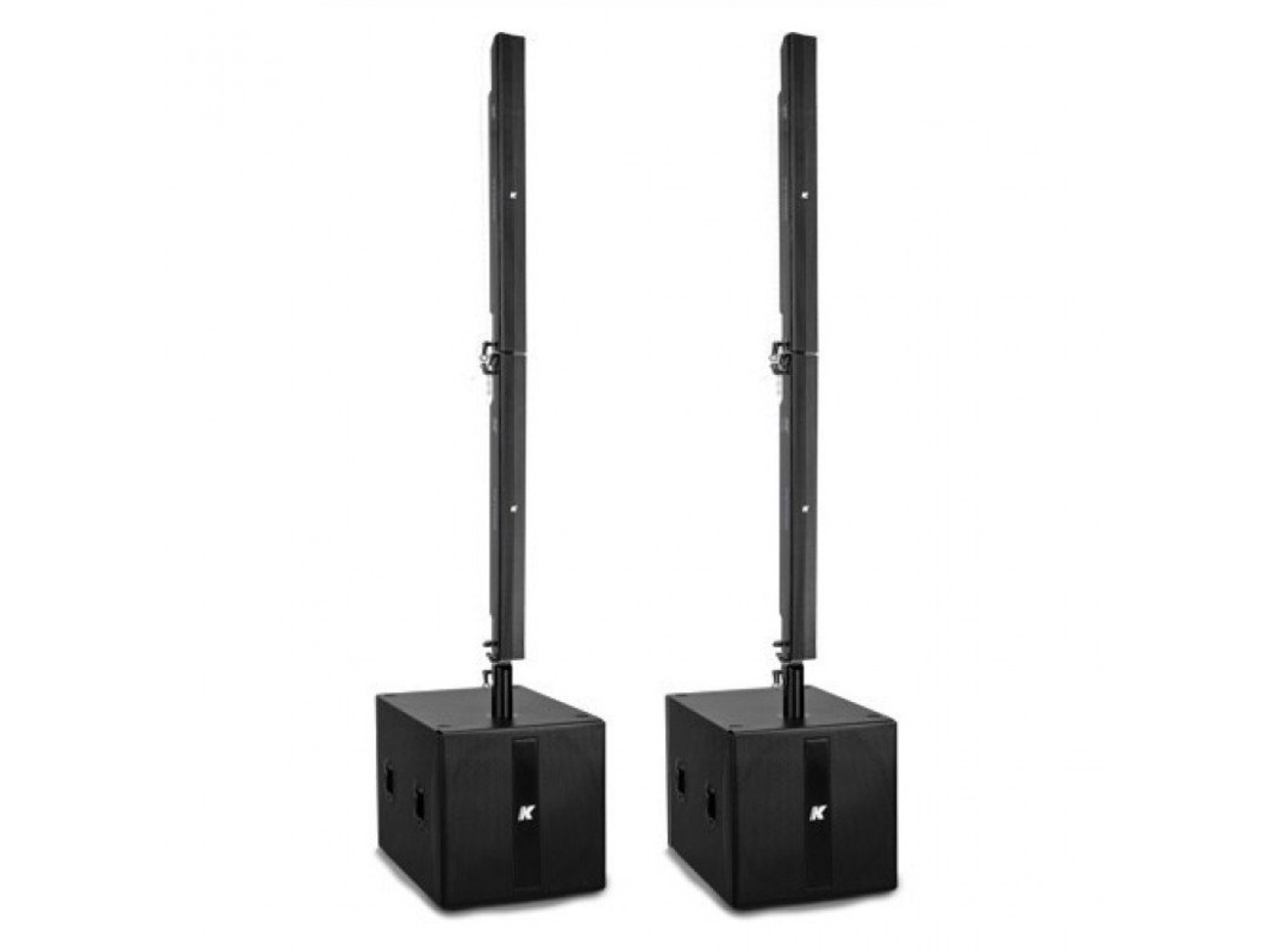 K-array kr402 stereo sound system, 2x subs 4x tops - 3x systems