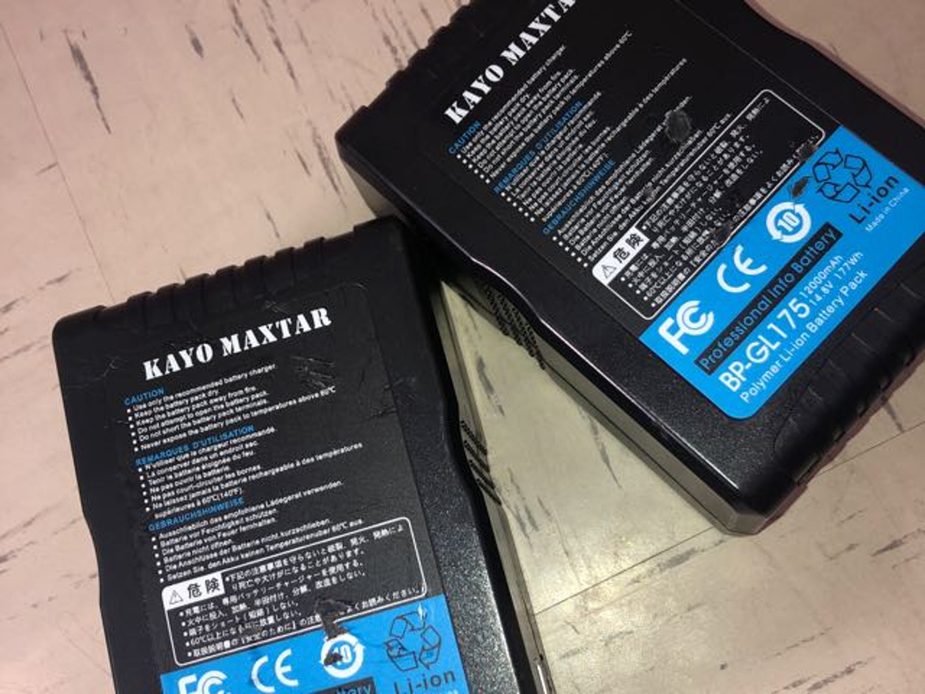 Kayo maxtar v-lock battery 177wh
