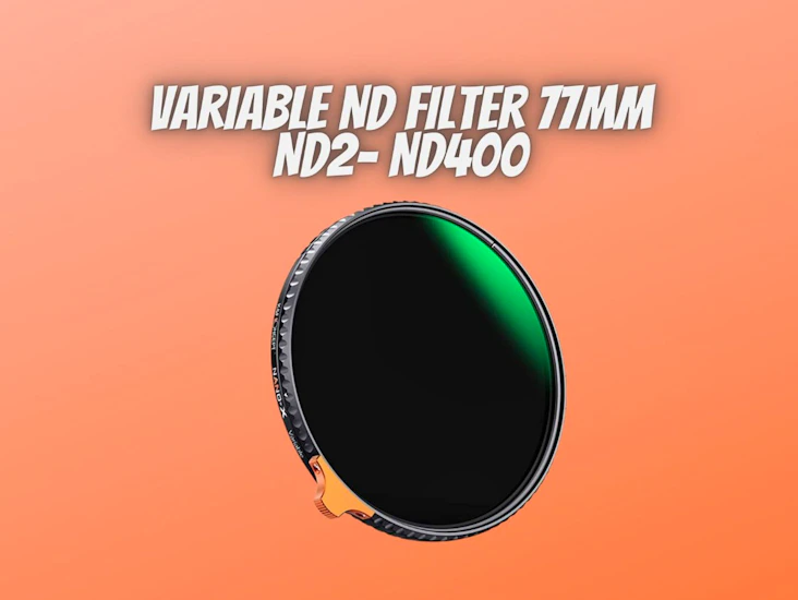 K&f concept 77mm variable nd filter nd2- nd400