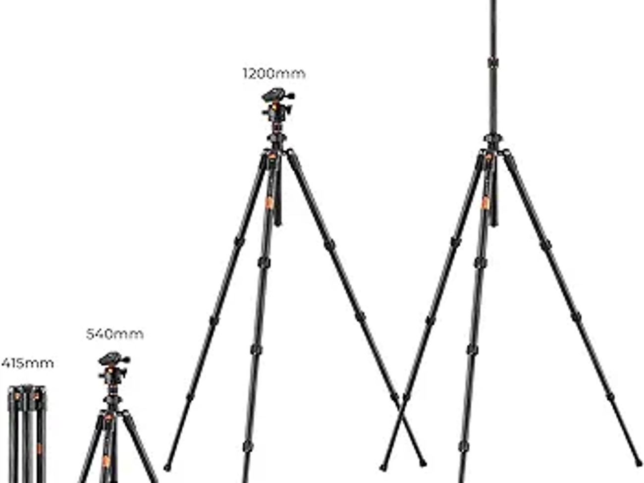 K&f concept camera tripod (64in/163cm)